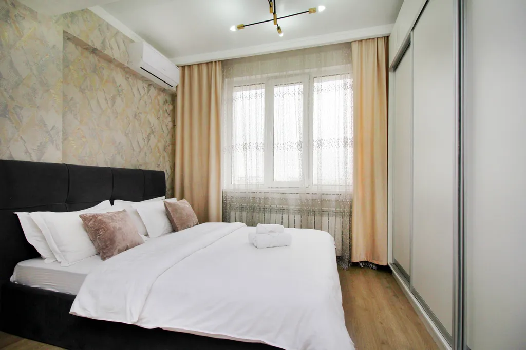 Квартира Светлая студия в Молодежке — Алматы