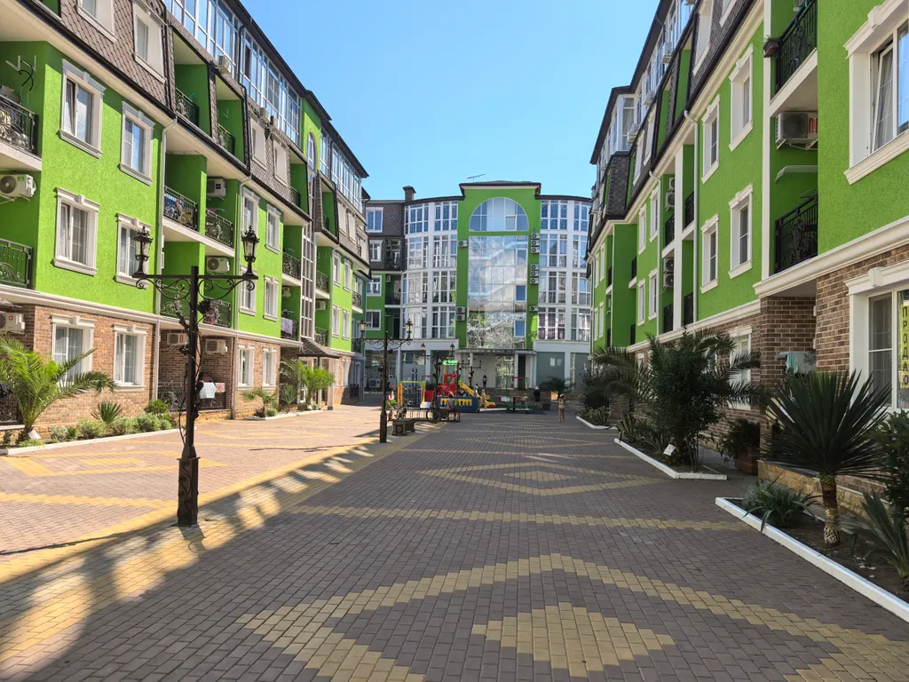 Квартира Квартира Уютная студия у моря "Арт Лайт Сити" — Сириус