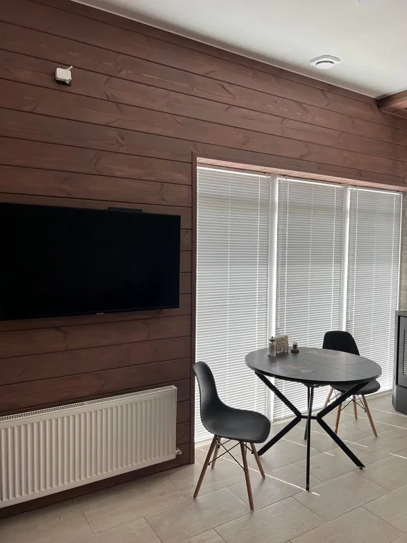 Домик с баней и купелью на дровах