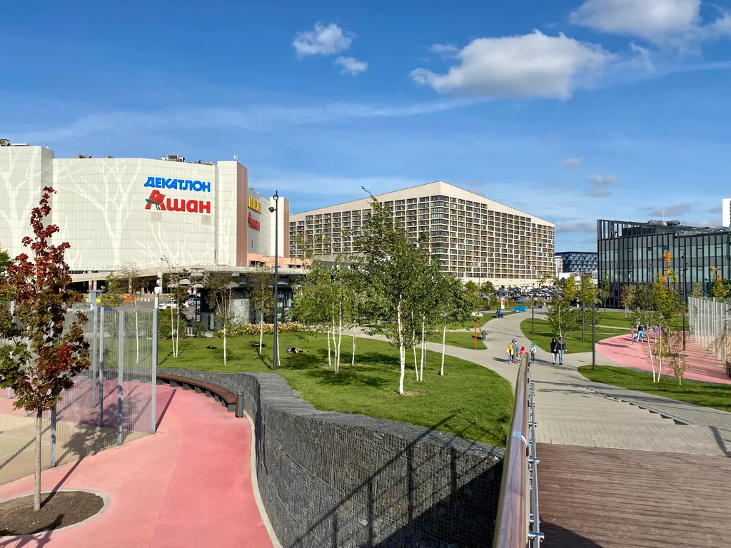 Квартира Апартаменты «Премиум Лайнер Делюкс» у ТРЦ «Авиапарк» и метро ЦСКА — Москва