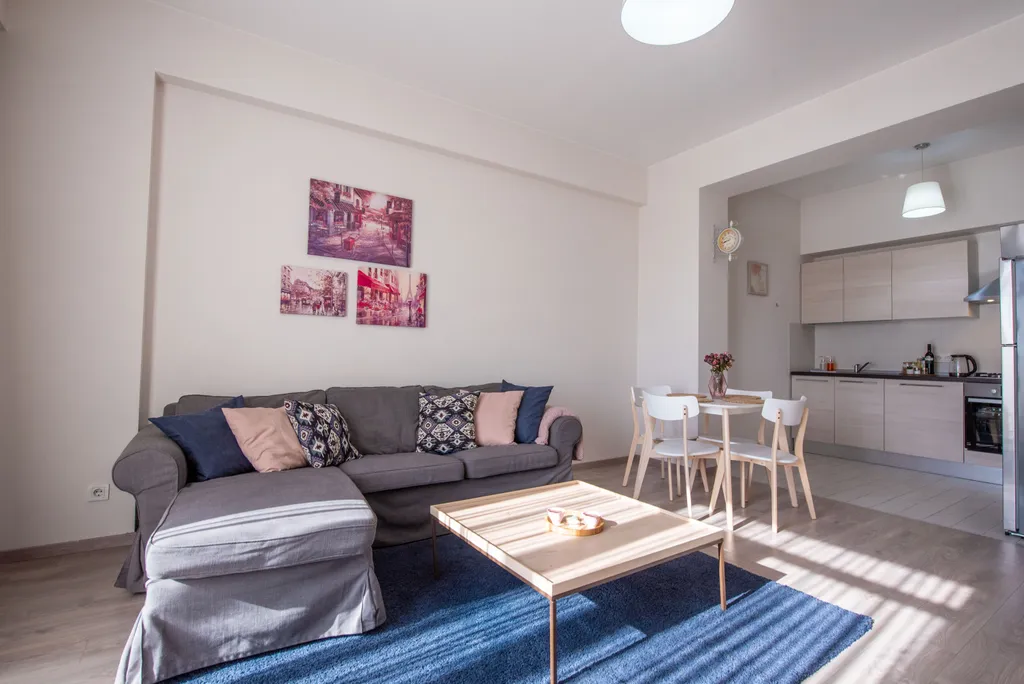 Квартира около парка с панорамном видом на город