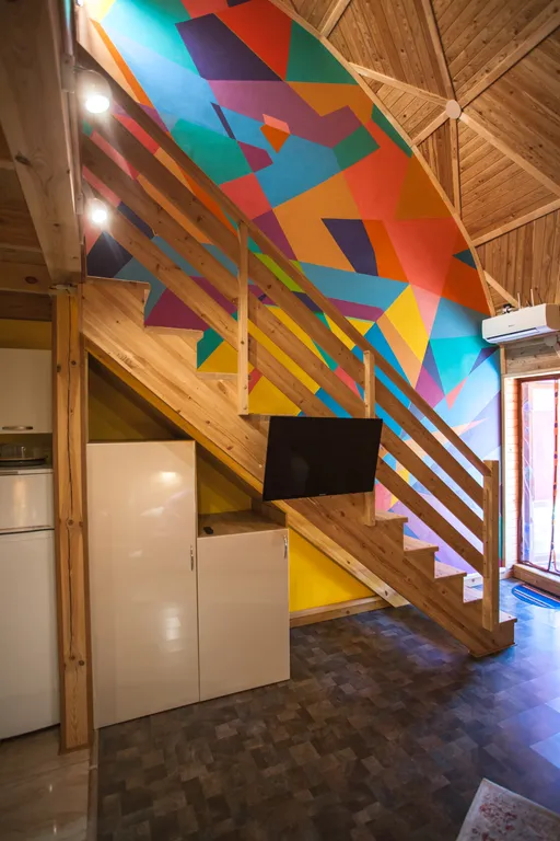 Дизайнерский номер с граффити