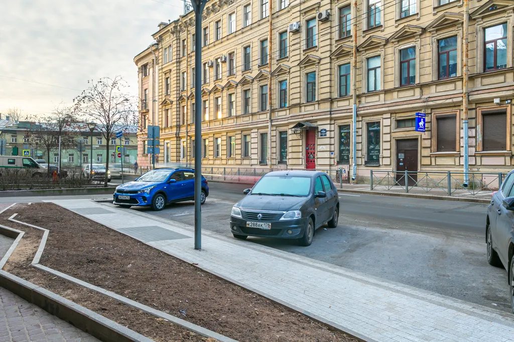 Квартира Квартира Студия на 3 гостей у Витебского вокзала — Санкт-Петербург