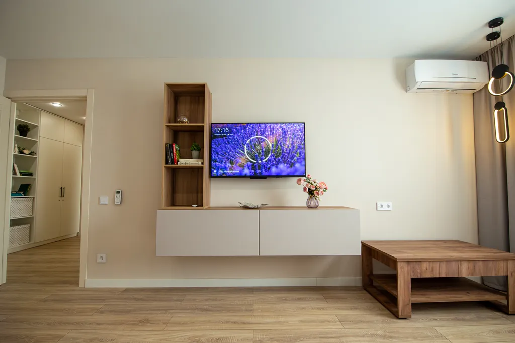 Стильная квартира с видом на горы