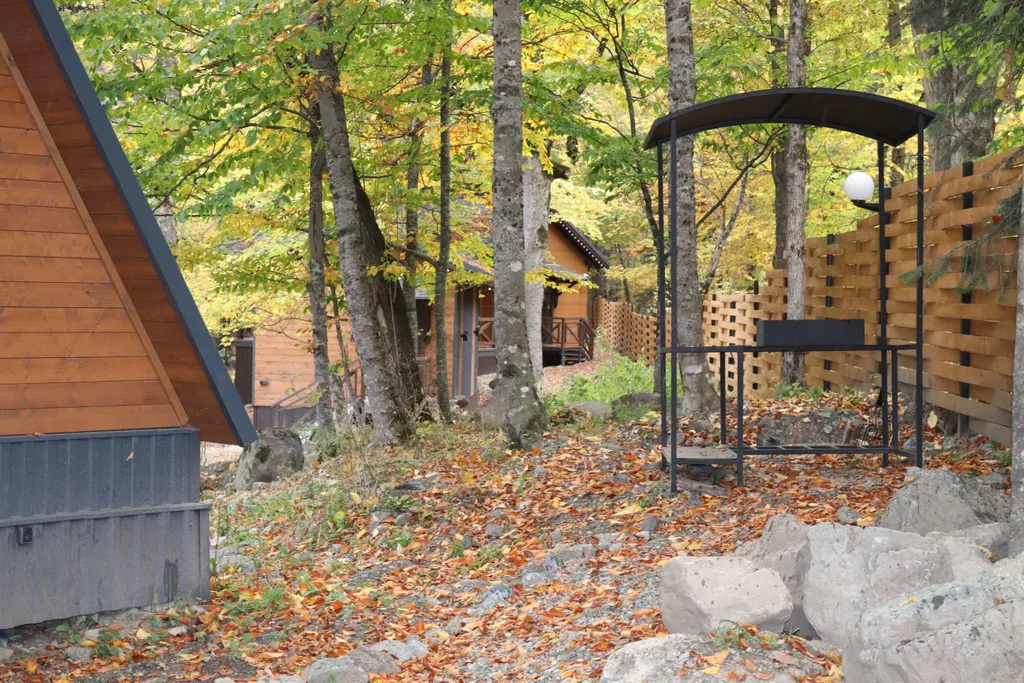 Коттедж Коттедж А-фрейм в заповедном лесу — Архыз