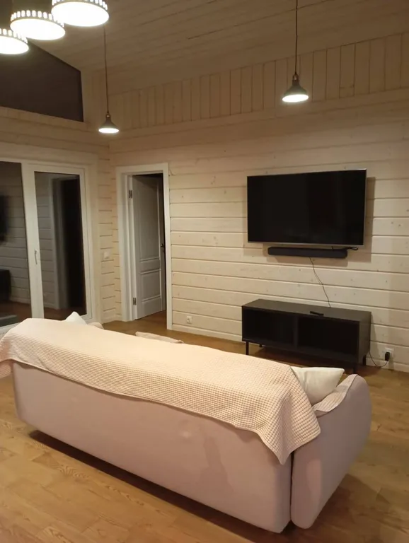 Современный дом из бруса с Русской Баней