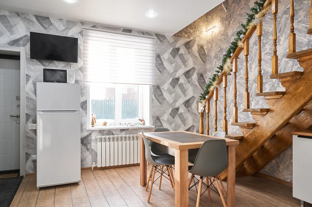 Апартаменты двухуровневые однокомнатные с кухней (апарт 4)