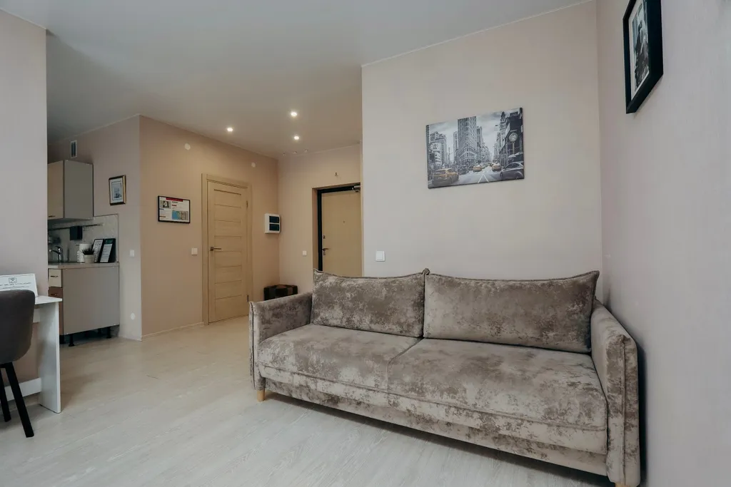 4 Угла: студия в ЖК Ривьера вблизи набережной, Горького, 149