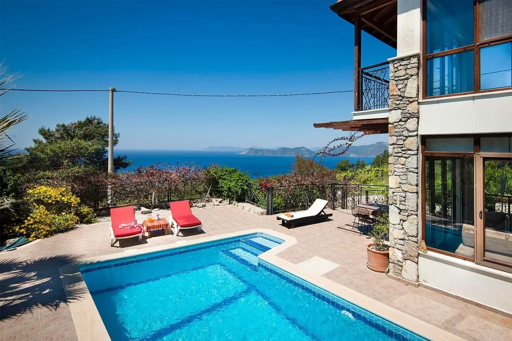 Коттедж Вилла с видом на море — Фетхие