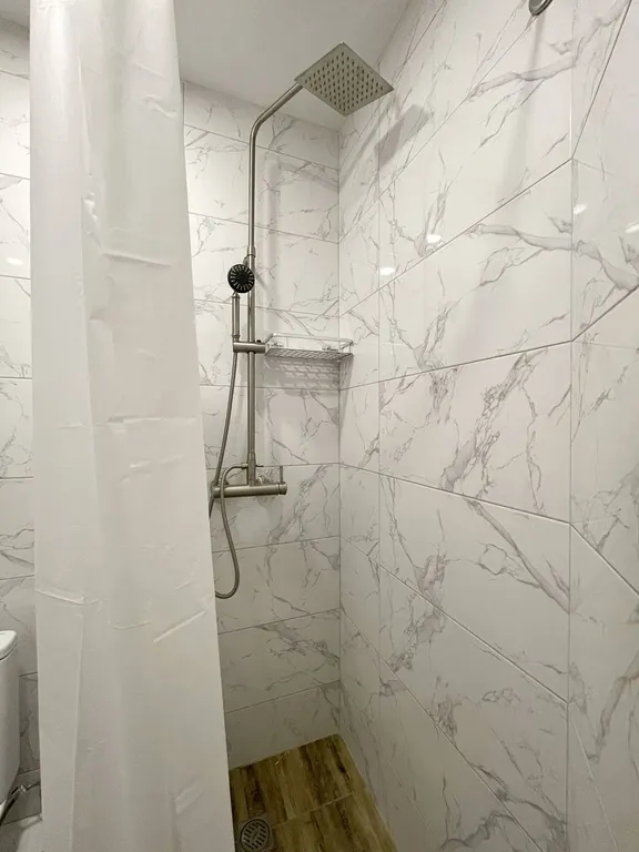 Студия с балконом, красивым видом в 3-х минутах от пляжа