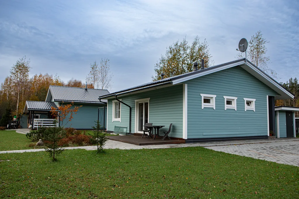 Коттедж с баней