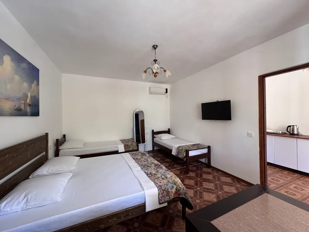 Студия с кондиционером, парковка, 1 этаж, у Хореки