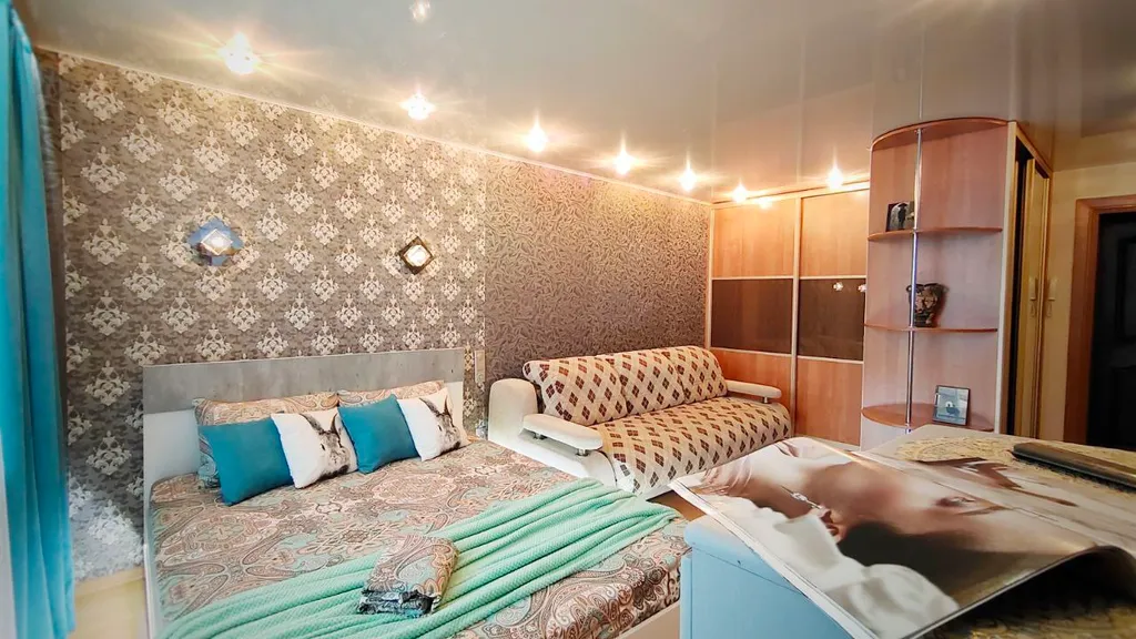 Уютная квартира у набережной и колеса обозрения