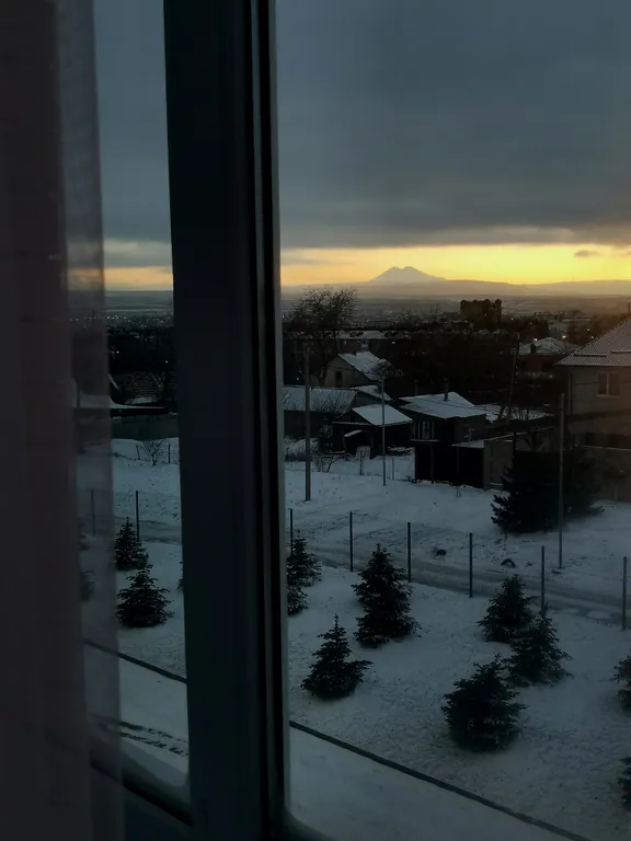 Уютная квартира с видом на Эльбрус