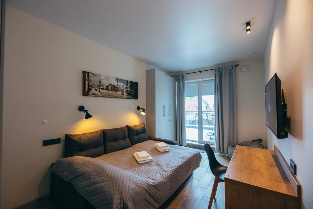 Квартира Olive marine resort с видом на море и большой террасой