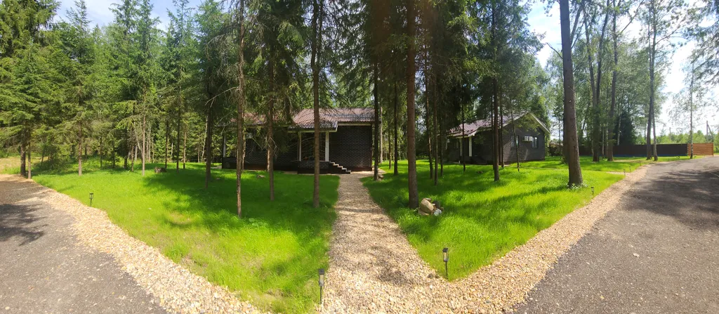 Коттедж Коттедж в Forest house с сауной в лесу — Никулино
