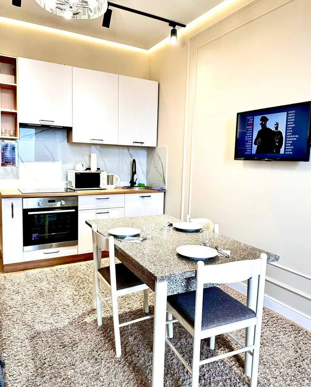 Квартира Уютная и стильная квартира с видом на город в ЖК Комфорт Сити — Алматы