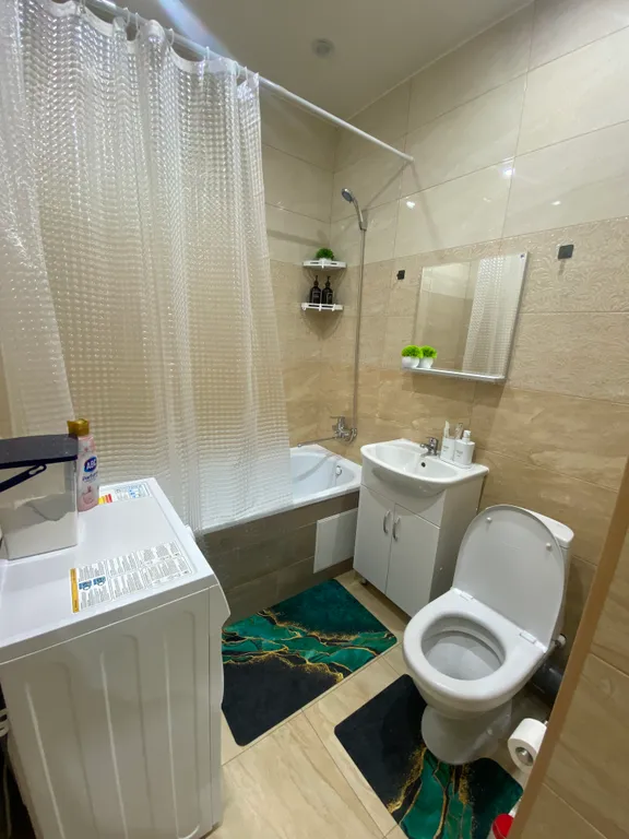 Новая уютная студия в развитом районе с кондиционером