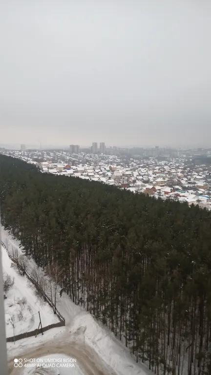 Уютная студия в новом доме с хорошим видом