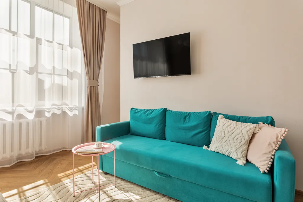 J&N Apartments Четырехместная студия с видом на парк