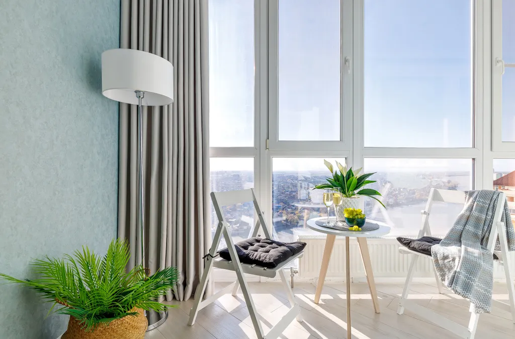 Стильная квартира ЖК Бизнес класс - Панорама с 20 этажа