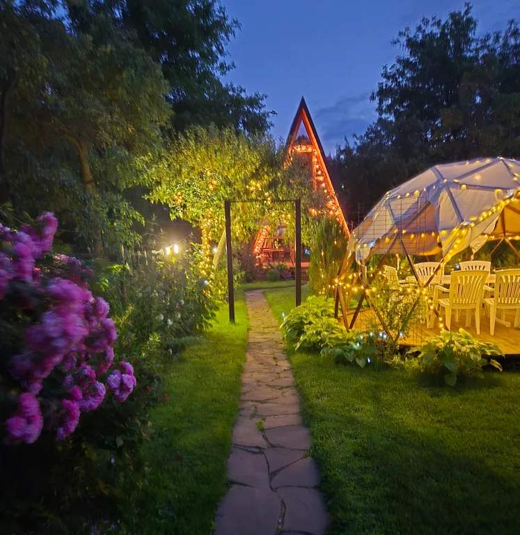 А-фрейм в центре города