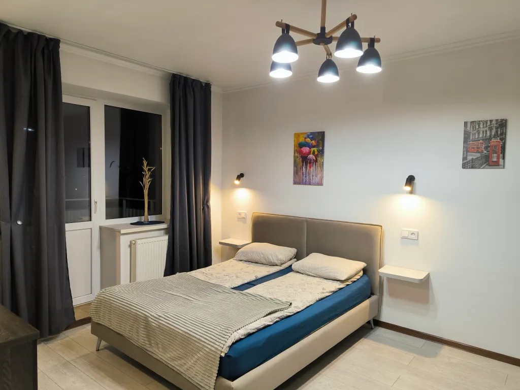 Евродвушка с красивым видом на город