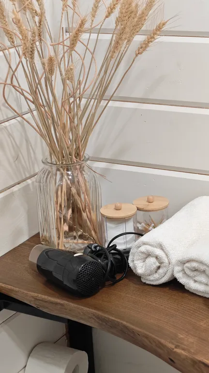 Стильный треугольный дом с видом на лес