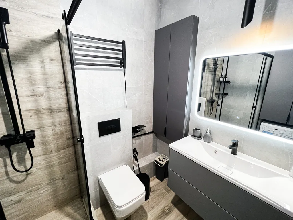 Квартира Черника - дизайнерские апартаменты с видом на горы — Сириус