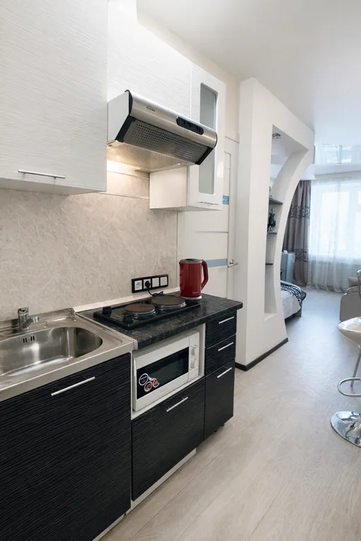 Квартира-студия с видом на Китай