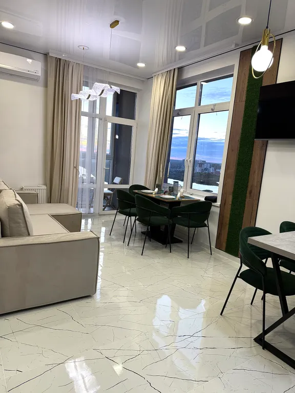 Квартира с детской комнатой и шикарным видом 24 этаж