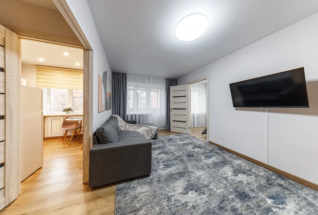 Двухкомнатная квартира в центре города