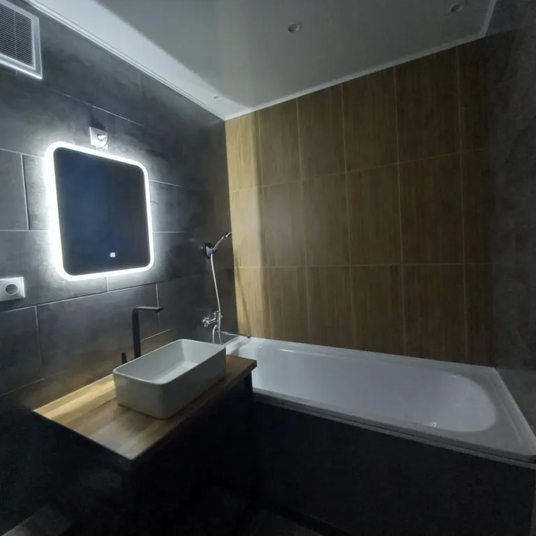 Квартира с евроремонтом в новом доме с закрытой территорией