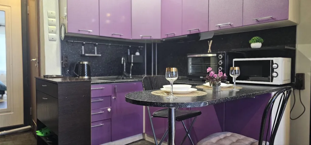 Уютная студия для двух гостей