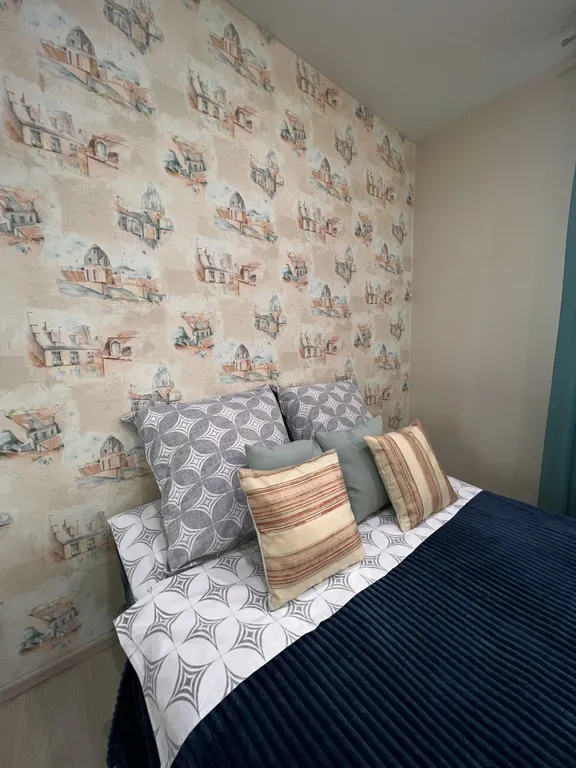 Уютная 2-комнатная квартира-студия в ЖК Малахит рядом с парком Победы