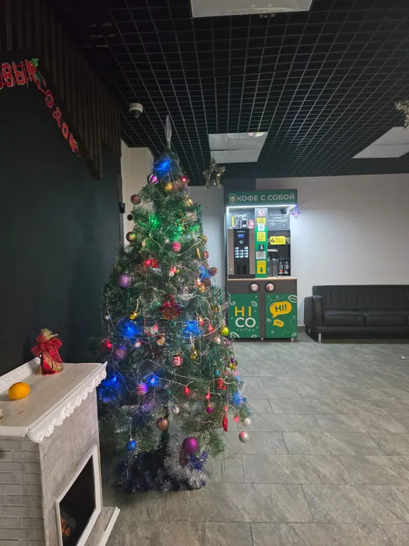 Уютная студия с видом на город