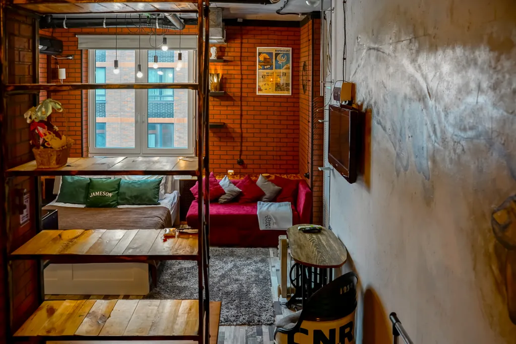 Квартира Квартира Апарт отель ПМЖ Квест апартамент Индустриальный Loft — Нижний Новгород