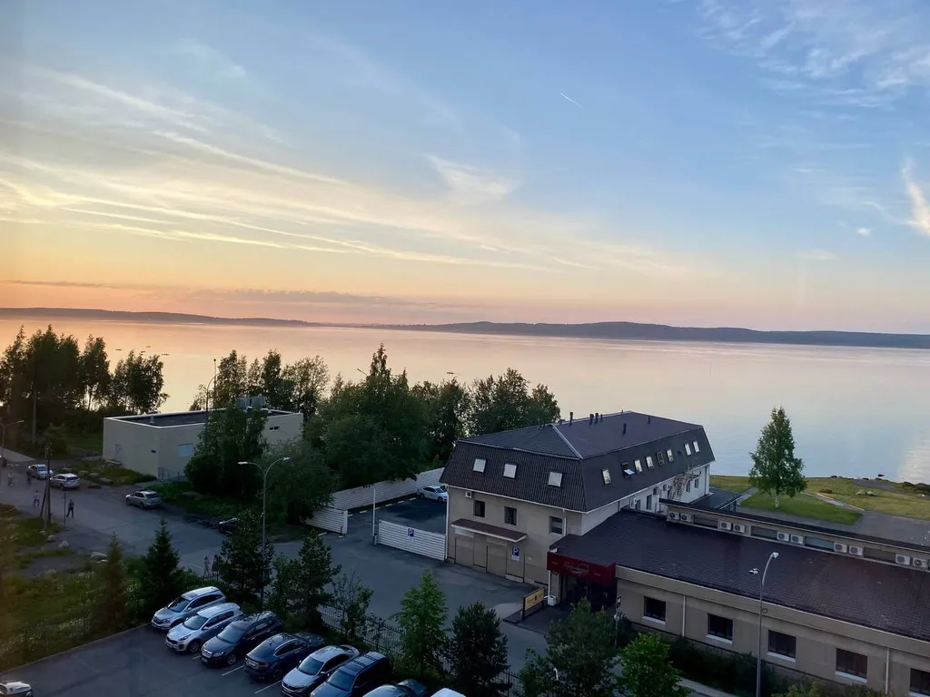 Апартаменты Hygge Karelia с прекрасным видом на Онежское озеро