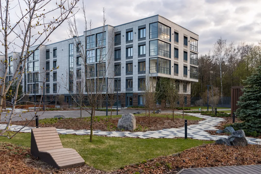 Однокомнатная квартира в лесу