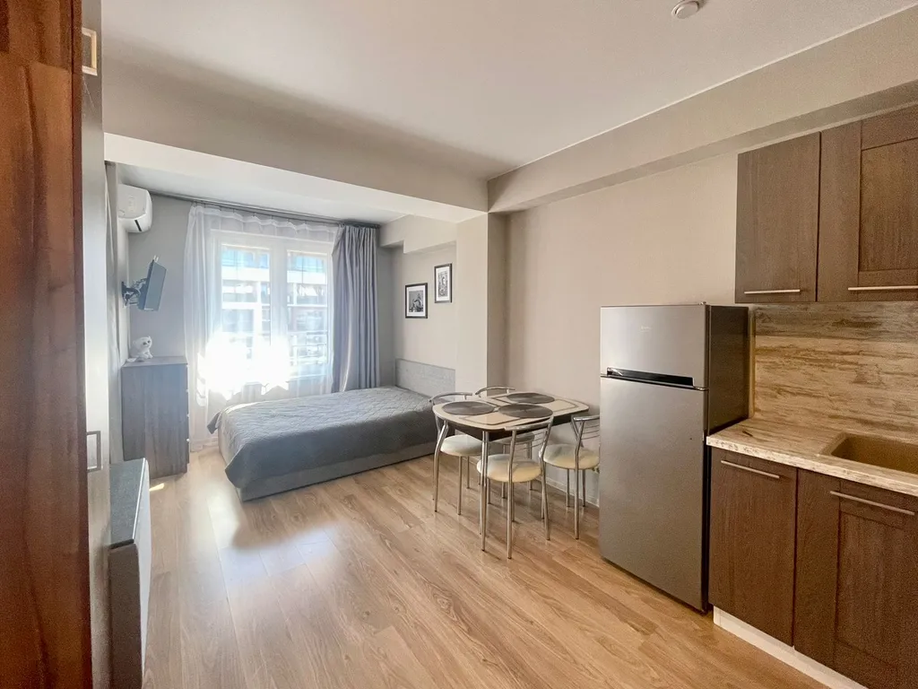 Уютная студия c великoлeпным видoм