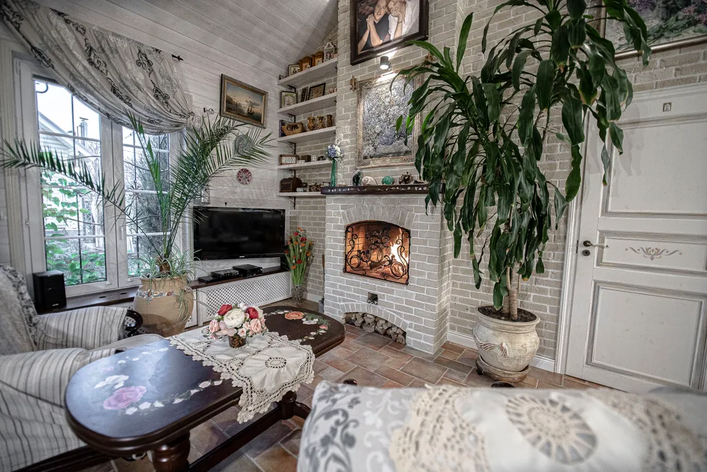 Коттедж делюкс с камином и спа-зоной Петель