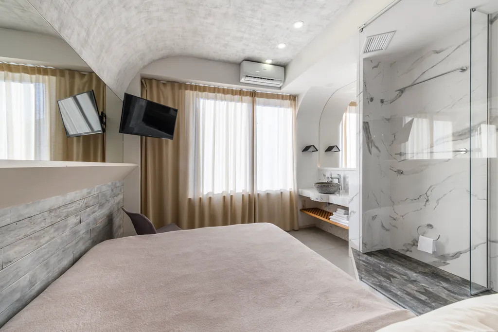 ЛАЙТ БЛЮ ДИЗАЙН-СТУДИЯ | 30 м² | Уют в стиле ростик с горным пейзажем!