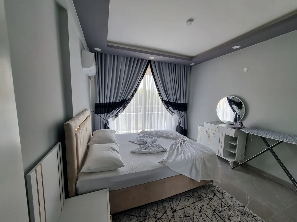 Квартира в Сиде в комплексе с бассейном