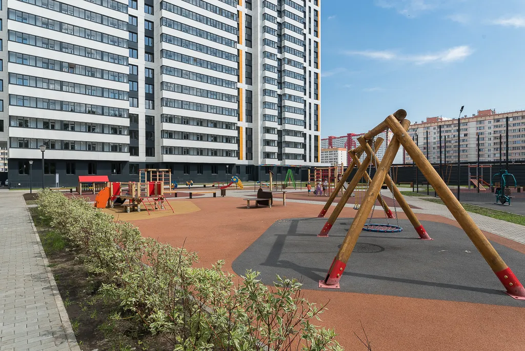 Квартира Квартира Уютная студия в новом доме с видом на лес — Новосибирск