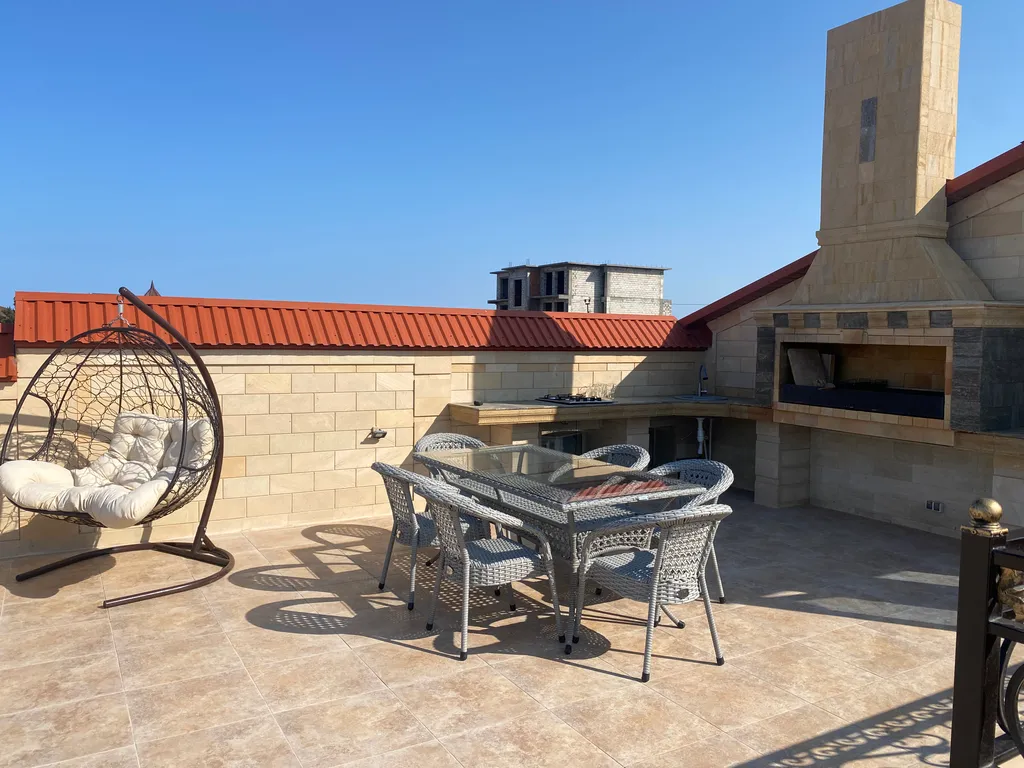 Красивая квартира у самого моря с бассейном, сауной и мангальной зоной