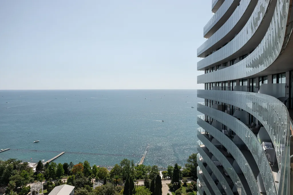 Апартаменты Гранд Карат с видом на море, СПА, бассейном