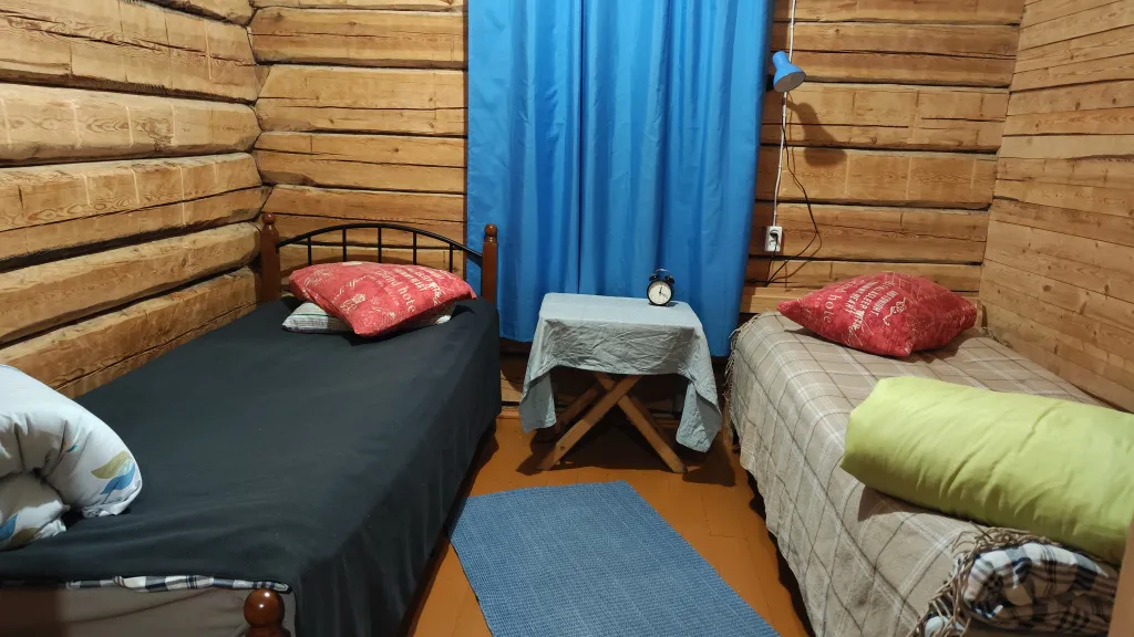 Настоящий деревенский домик в Карелии