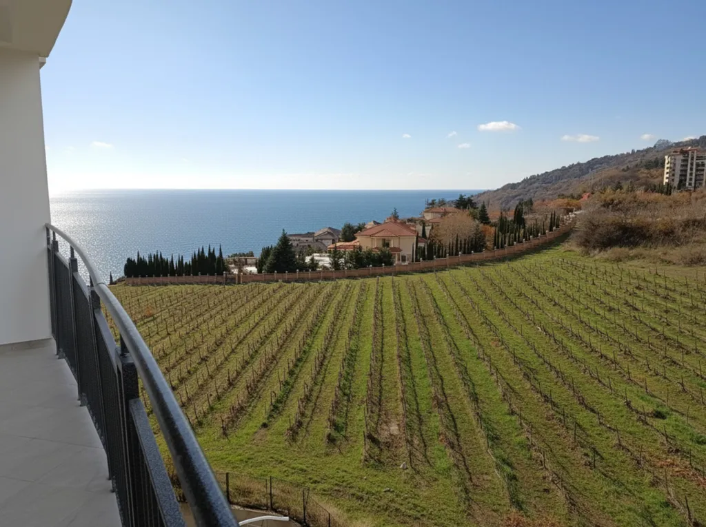 Двухкомнатные апартаменты "Дыхание моря" с красивым видом