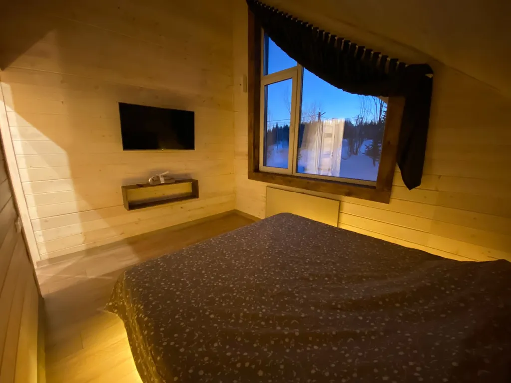 Дом в лесу, сибирский банный чан