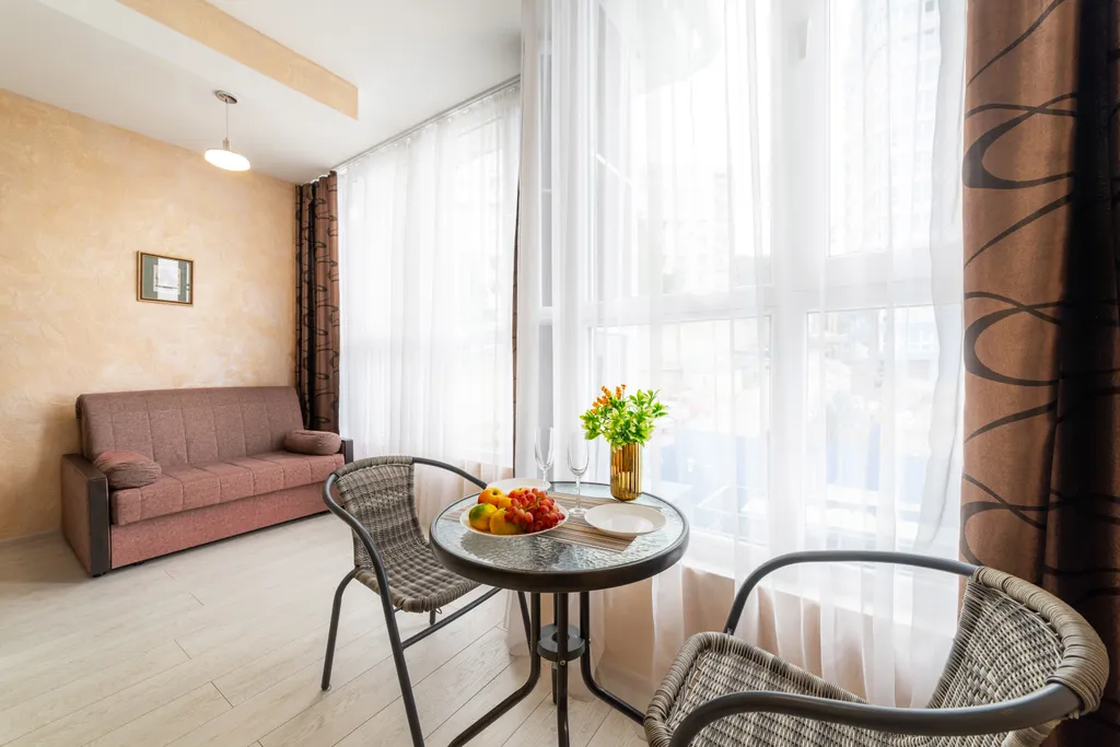 Двухкомнатная квартира с изолированными комнатами 15 минут до моря